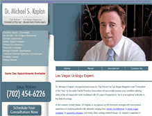 Tablet Screenshot of michaelskaplanmd.com